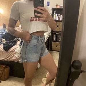 brandy melville denim shorts